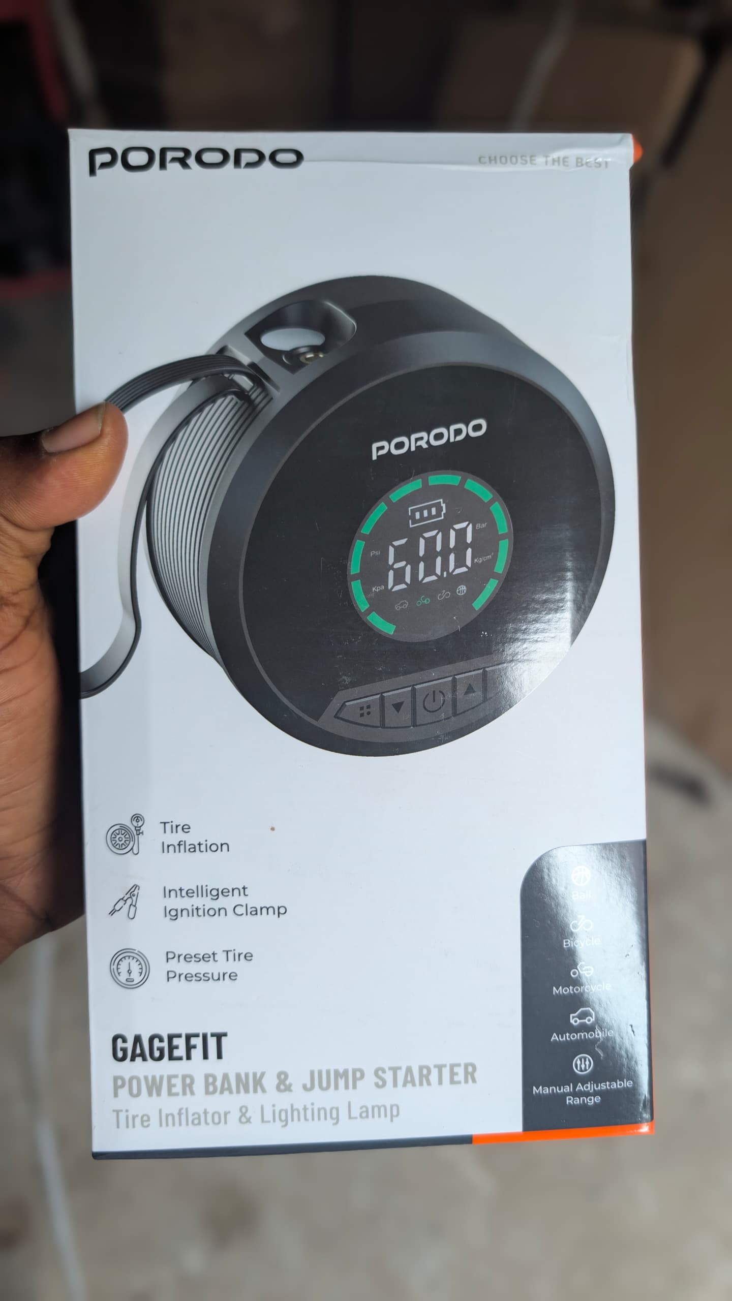 Porodo Gagefit
